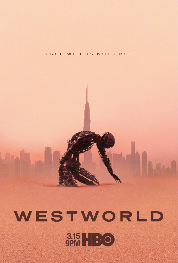 HBO热剧《西部世界》第3季海报发布 3月15日回归